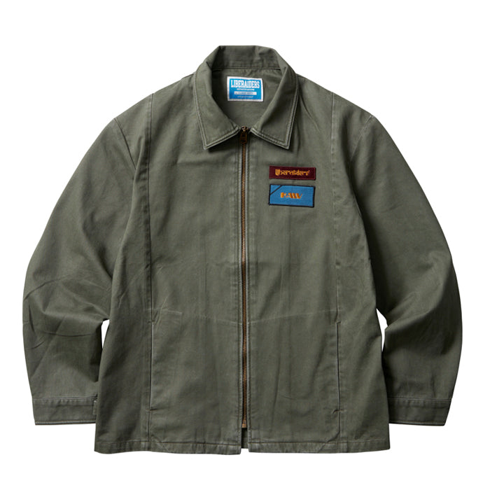 Liberaiders GARMENTDYED ZIP JACKET