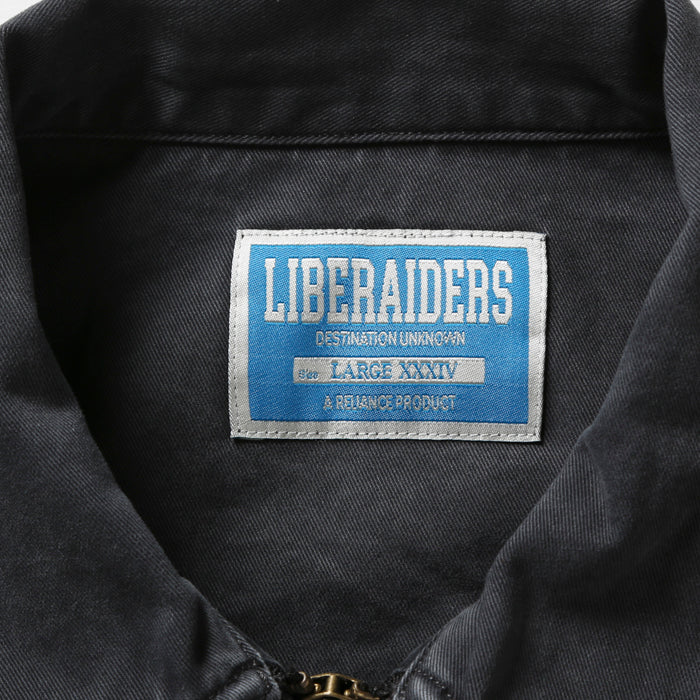 Liberaiders GARMENTDYED ZIP JACKET
