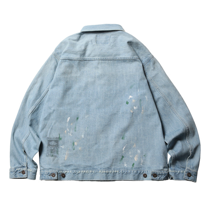Liberaiders STAMPED DENIM JACKET